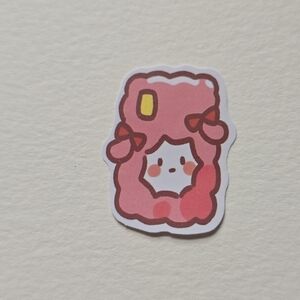 10/$10 Sanrio My Melody Fluffy Pink Character Sticker